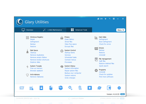 Captura de pantalla 1 de Glary Utilities