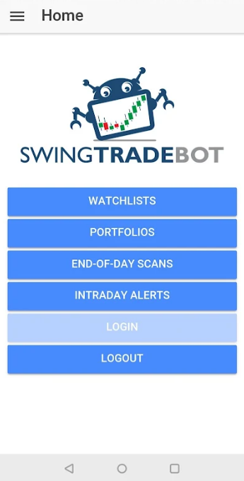 SwingTradeBot Captura de pantalla 1