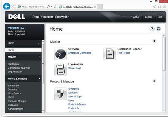 Captura de pantalla 1 de DDP Endpoint Security Suite
