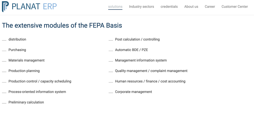 Captura de pantalla 1 de base FEPA