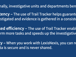 LexisNexis Trail Tracker Captura de pantalla 1